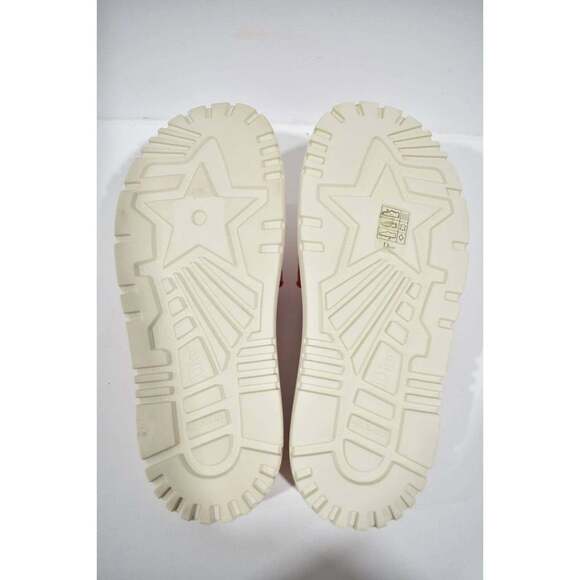 Christian Dior Dway Red Logo Toile De Jouy Platform Slide Mule Flat Sandal 36 - Picture 12 of 12